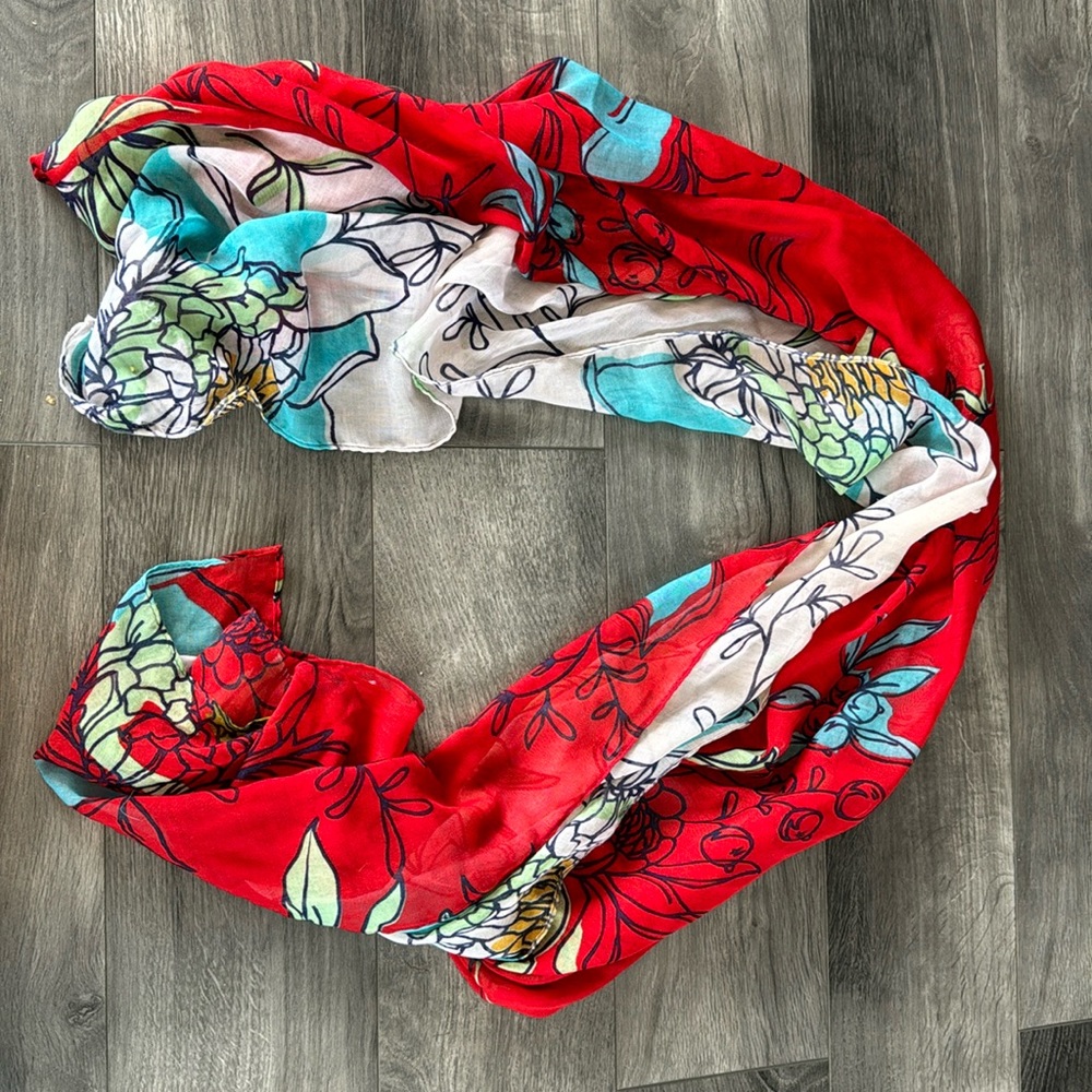 Colorful Scarf! This is not an infinity scarf :-)